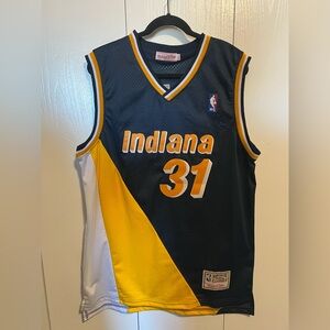 Mitchell Ness Indiana Pacers Reggie Miller Jersey Sz 52 1993-94 Hardwood Classic